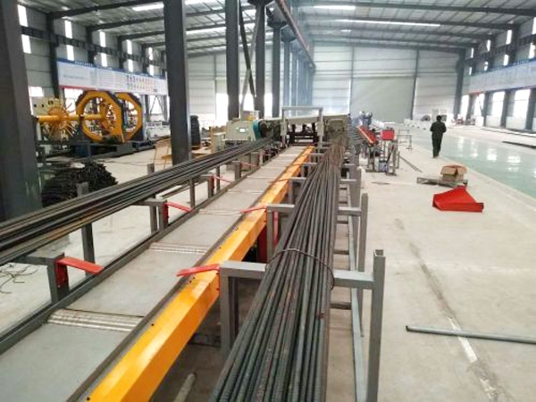 數(shù)控鋸切套絲打磨液壓剪切生產線廠家